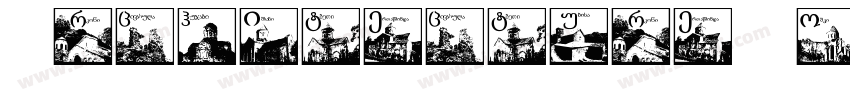Architecture Normal字体转换